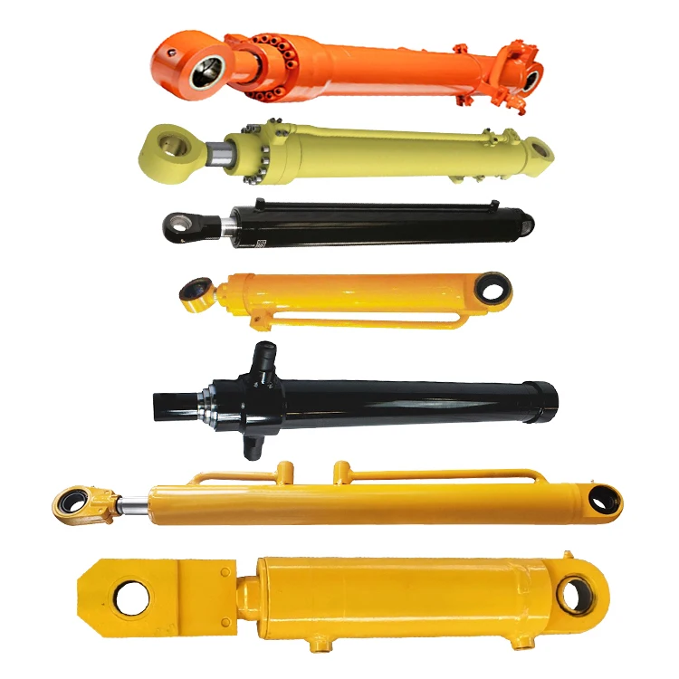 mini excavator parts short stroke ram bucket boom tipper arm hydraulic cylinder for dump excavator