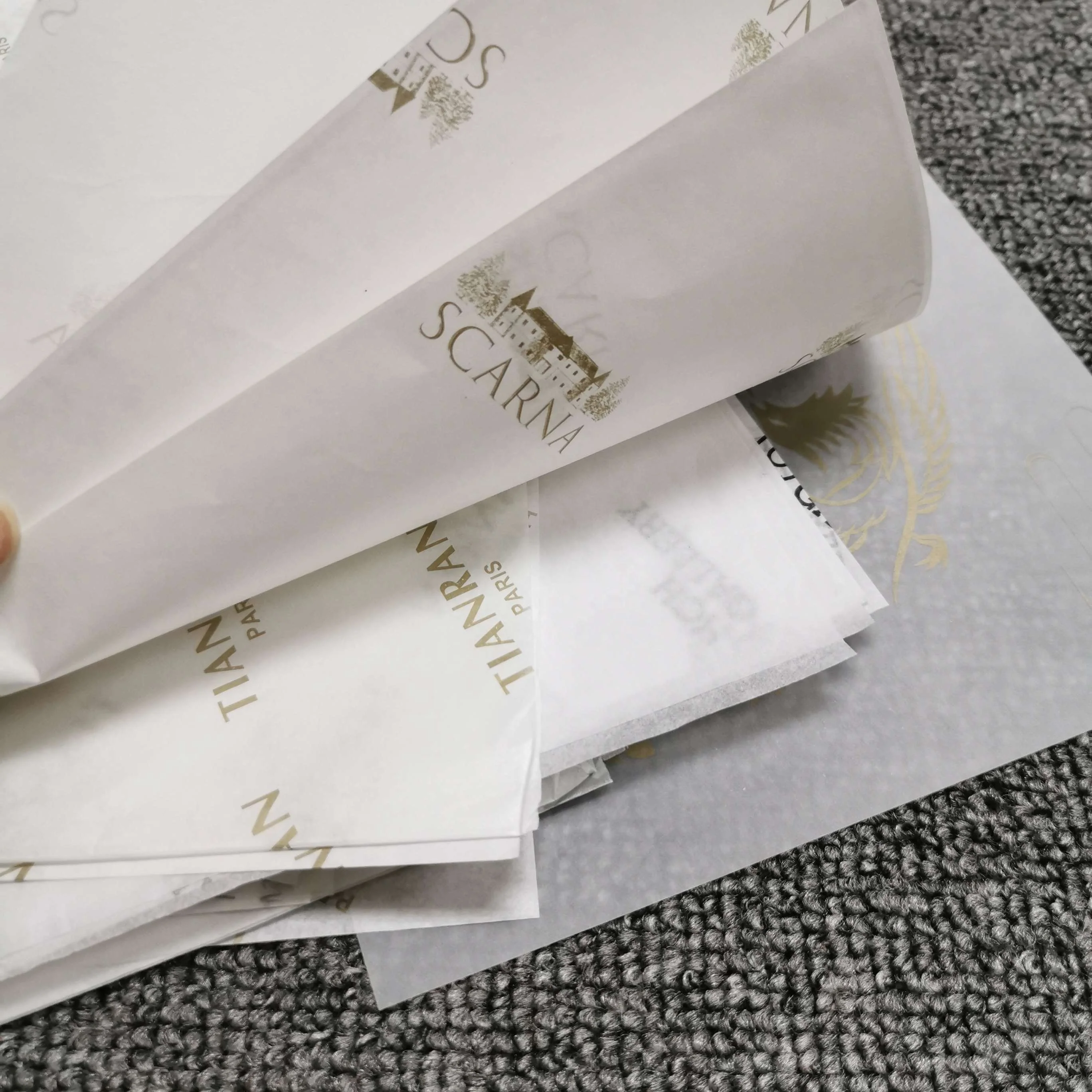 Flower Matte surface Transparent Packaging Material Papers Bouquet Florist Supplies Gift Wrapping Paper