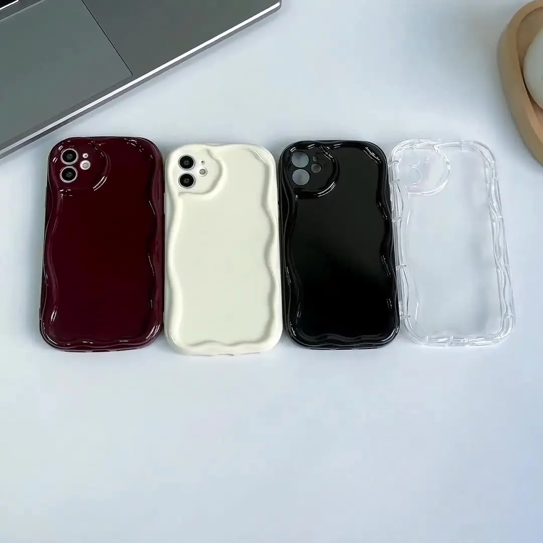 Wholesale Hot Selling Silicone Phone Shell Frosted Silicone Cell Phone Case Soft and Durable Blank Phone Case