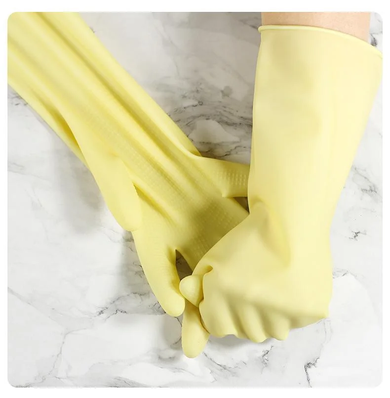 Thick Latex Protective Work Gloves waterproof gardening clean Dish washing laundry house Latex work Gloves