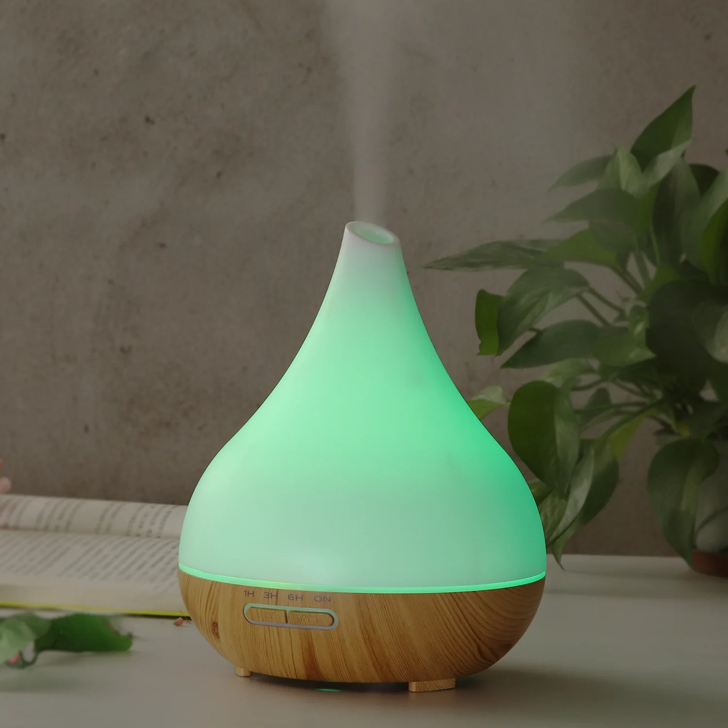 Hot Selling Electric Aroma Diffuser 400ml 7 Colors Lights Ultrasonic Essential Oil Diffuser Aromatherapy For Room