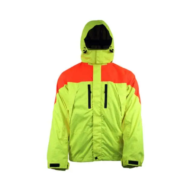 OEM Detachable Zip-in Zip-out Hi-visibility Flame Resistant Antistatic Water Proof Detachable FR Fleece Jacket