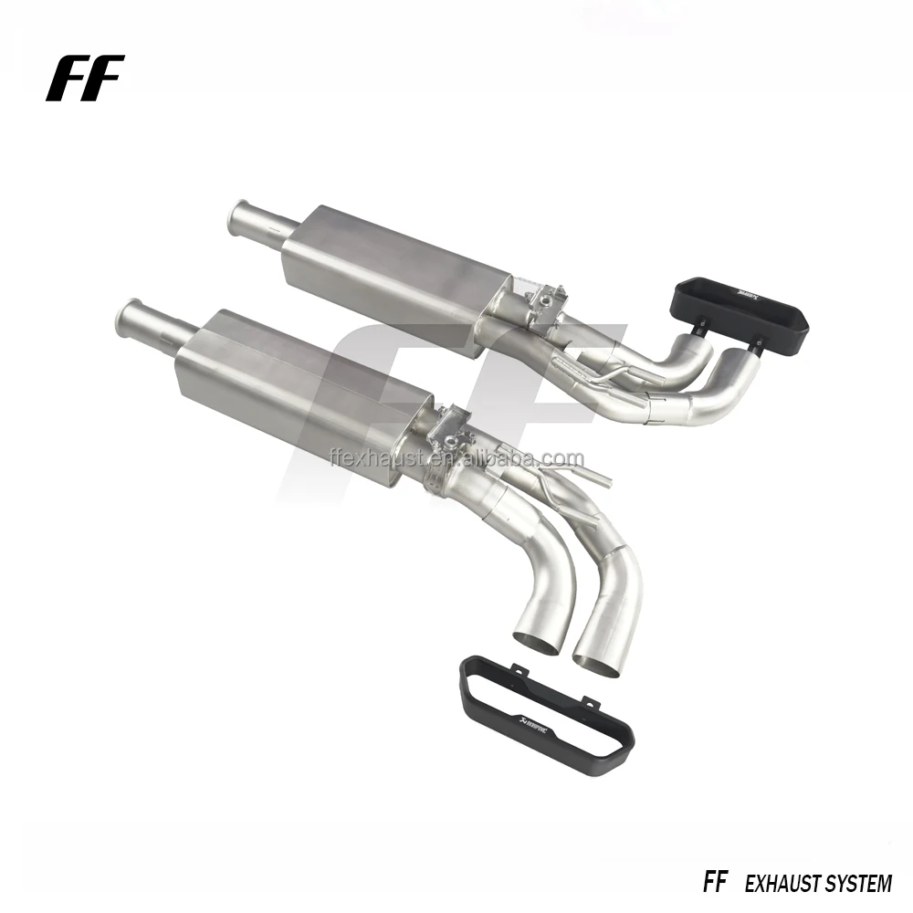 Performance Stainless Steel Catback Exhaust For Mercedes-Benz AMG G63 G500 G550 G-class W464 2018+
