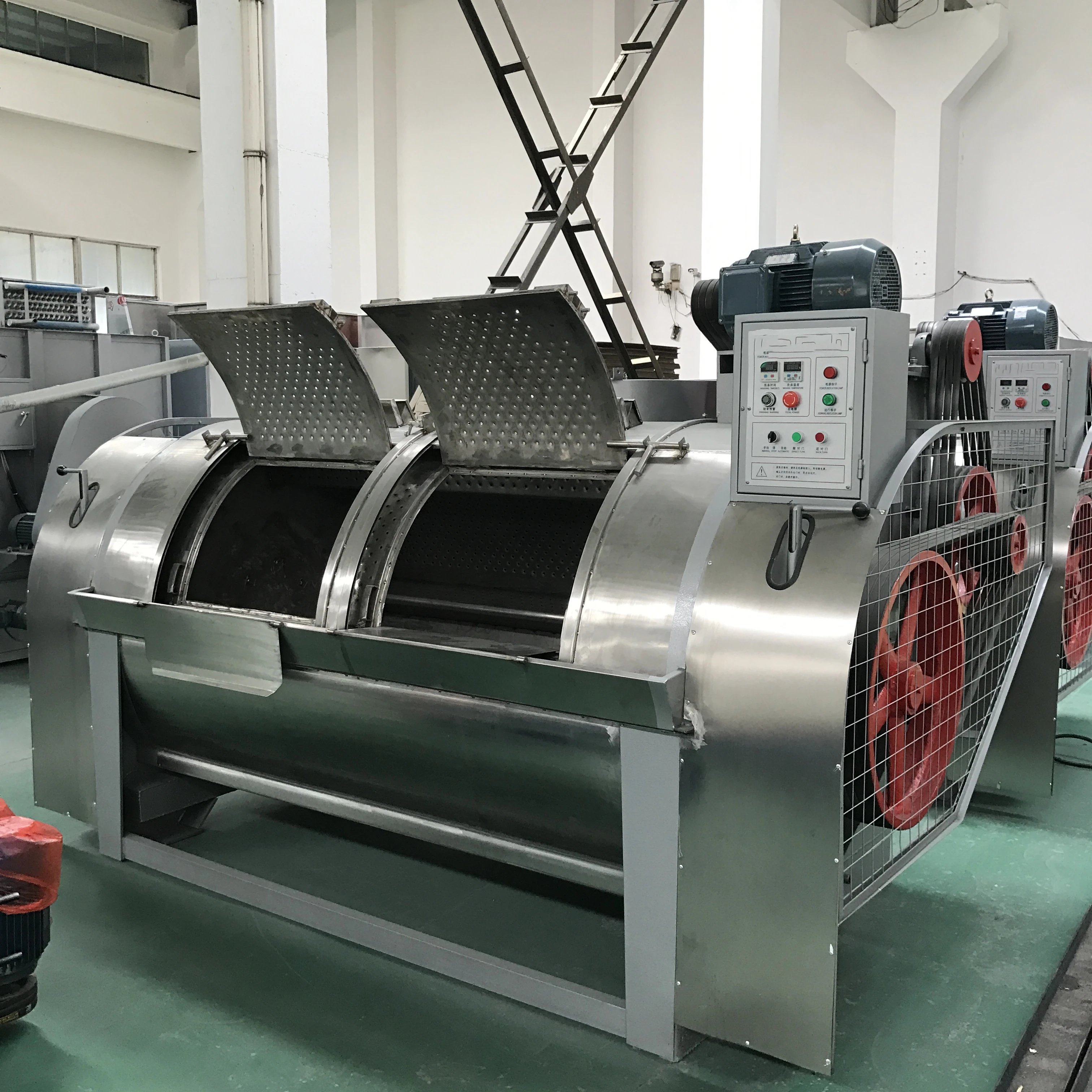 250kg Commerical Washer Heavy Duty Textile Horizontal Industrial Washing Machine