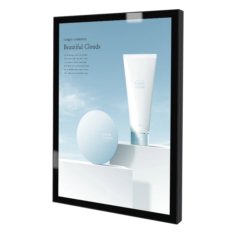 In-Store Displaying Light Box Cosmetics Photo Light Box Magnetic Panel