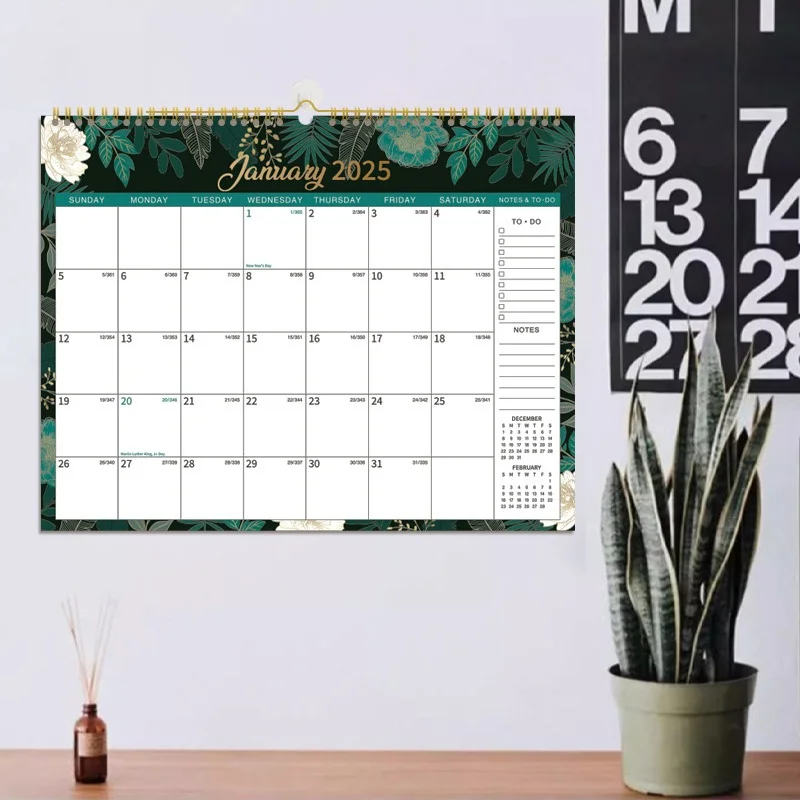 Promotional Desk Flip Calendar Durable Standing Anti-slip Calender 2025 Luxury Calender Gift for Home Office Supplier