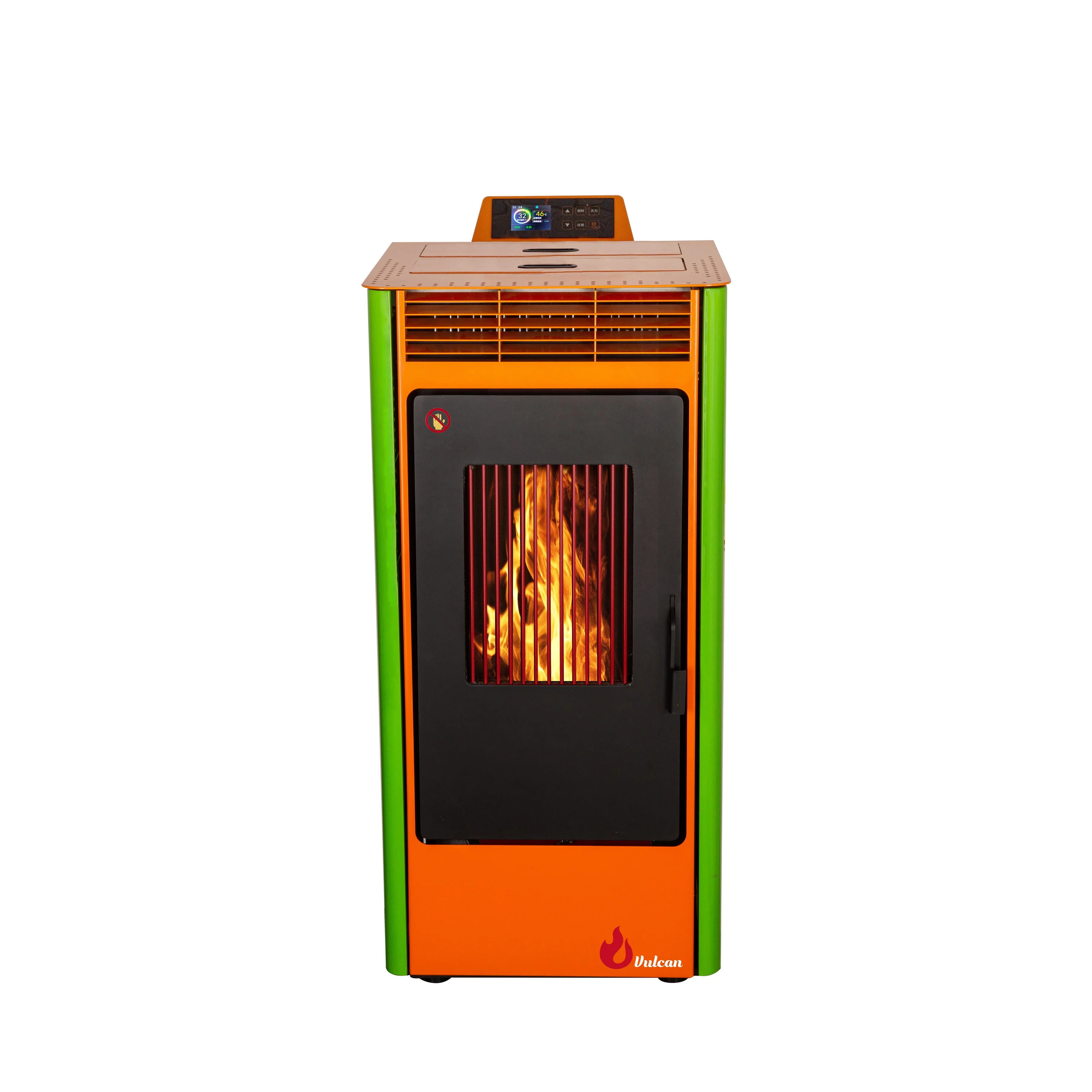 Automatic Smart Controller Portable Wood Modern Design Pellet Stove A86