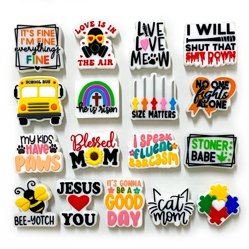 Wholesale Animal Chewable Bead DIY Pacifier Chains Accessories BPA Free Baby Silicone Focal Beads