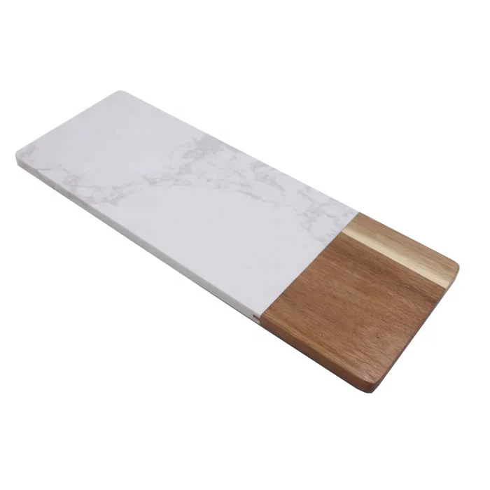 Accessories Classic Minimalism Wholesale Marble Acacia Wooden Cutting Board
