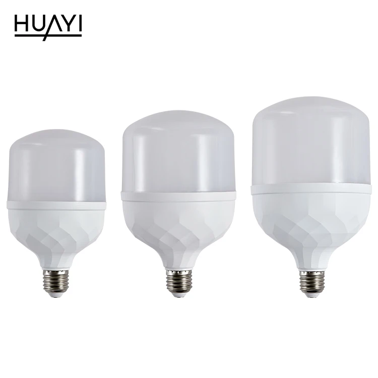 HUAYI дешевая цена PC E27 5w 9w 13w 18w 28w 38w 48w офисная умная лампа для помещений