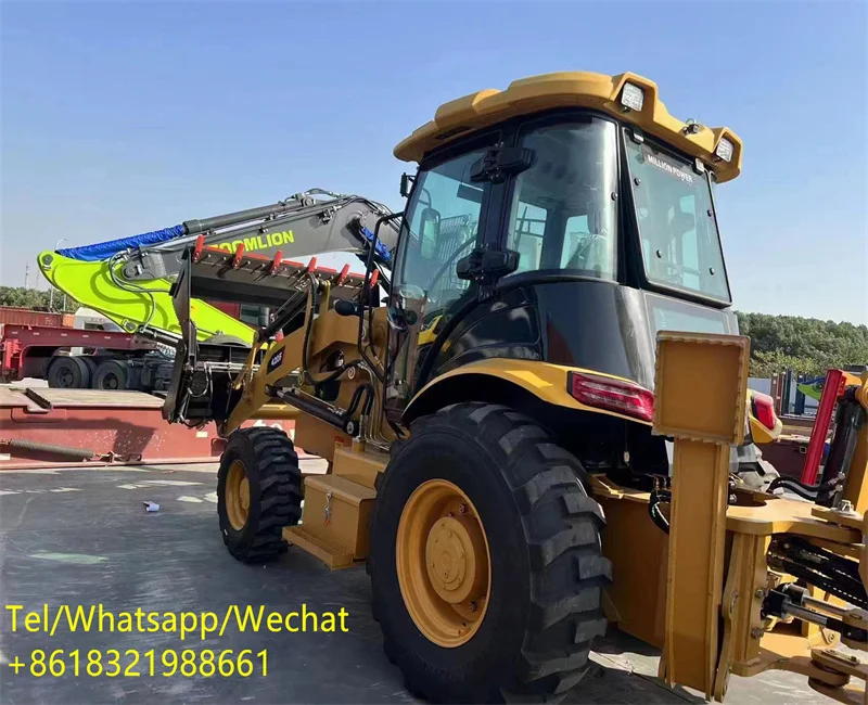 Brand New 4x4 Chinese Mini Backhoe Loader Cummins Engine 8 Ton Excavator Wheel Loader featuring Core Motor Pump Gear PLC