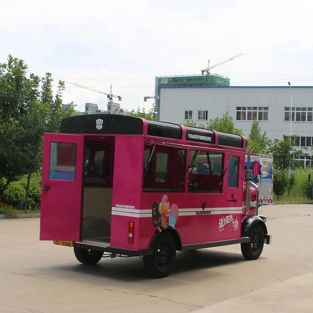 2019 new model ice cream food vending truck mini combi food truck hot dog ice cream food vending truck