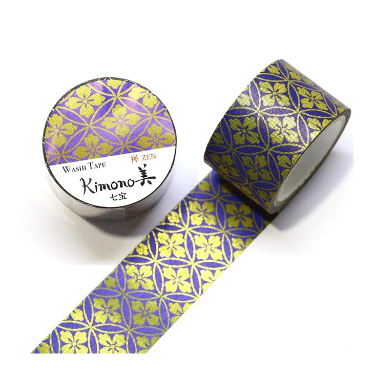 Japanese unique custom printed washi paper masking washi tapes