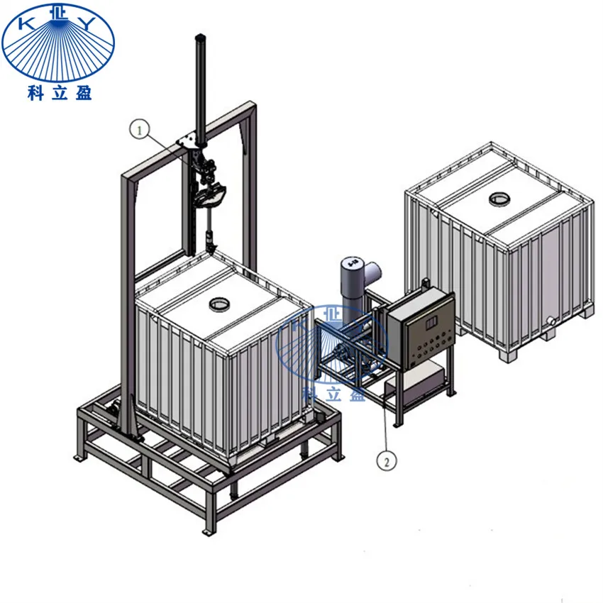 Factory Hot Sale For Cleaning Automatic IBC Tote Tank Washing Machine ,ibc tote washer for solvent cleaning
