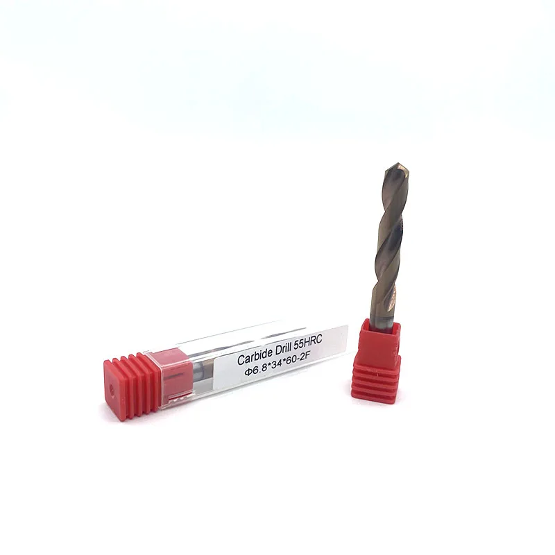 High Stability Milling Tools Solid Tungsten Carbide Drill Bit with High Surface Hardness