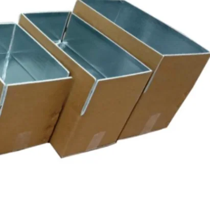 Custom Logo 1/6 Carton box fish vegetables styrofoam insulated shipping boxes for transporting frozen food