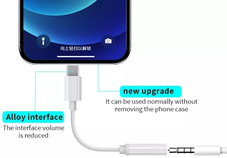 High Quality Type C to 3.5mm Headphone earphone Jack To Usb Audio Adapter Convertor Cables For Mobile Phone With Usb C Device