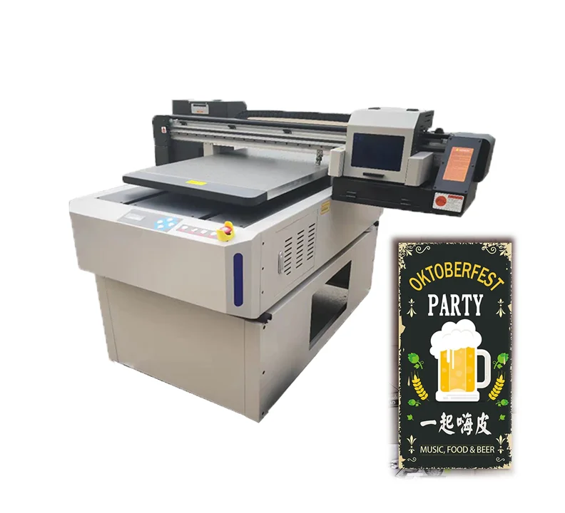 High Quality Aluminum Acrylic board Embossing 3D Effect 60x90 I3200 for Gift Shop UV LED inkjet Printing machine