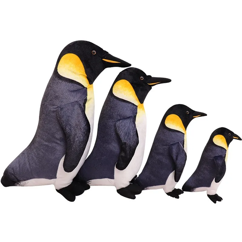 Super Soft Vivid Stuffed Animal Toys Black Mascot Penguin For Sale Penguin Plush