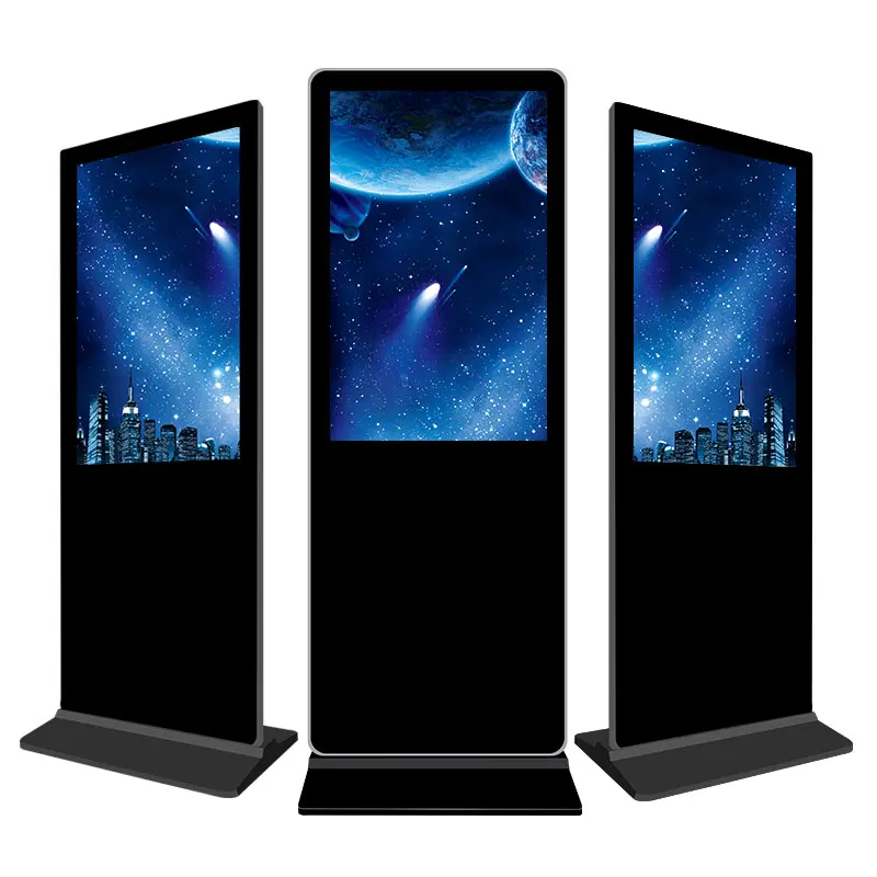 43 55 65 75 86 inch android lcd digital signage large size interactive touch screen ad media player