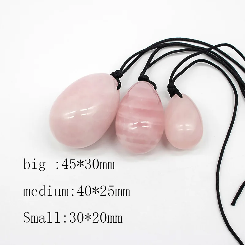 Wholesale healing (Drilled or Undrilled) rock quartz crystal yoni eggs natural jade eggs