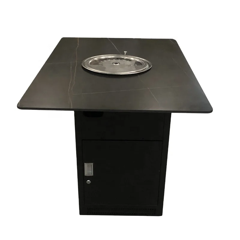 BBQ Grill Charcoal Smokeless Restaurant Equipment Korean Style Barbecue Table