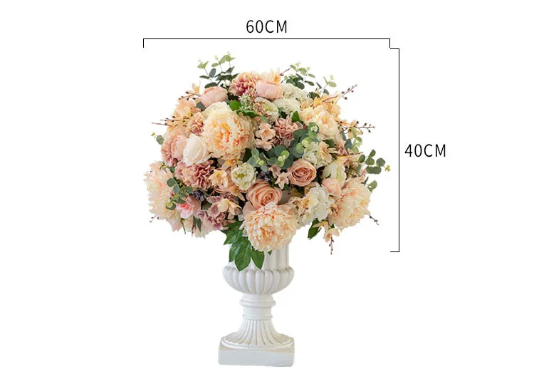 60cm wedding store stage road lead  decor photography props Artificial flower ball