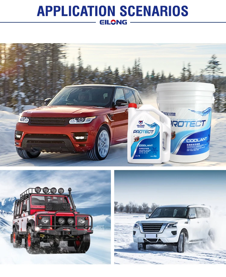 Super Quality Size Anti Boil Coolant Liquid Car Engine Radiator Coolant Fluid With Green Red Blue