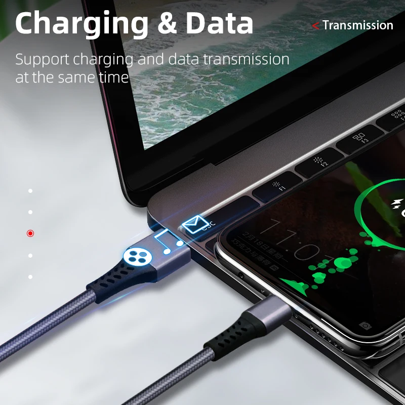 Greenport USB C зарядный кабель Micro быстрое зарядное устройство для устройства типа c поддерживают скорость передачи данных мобильного
