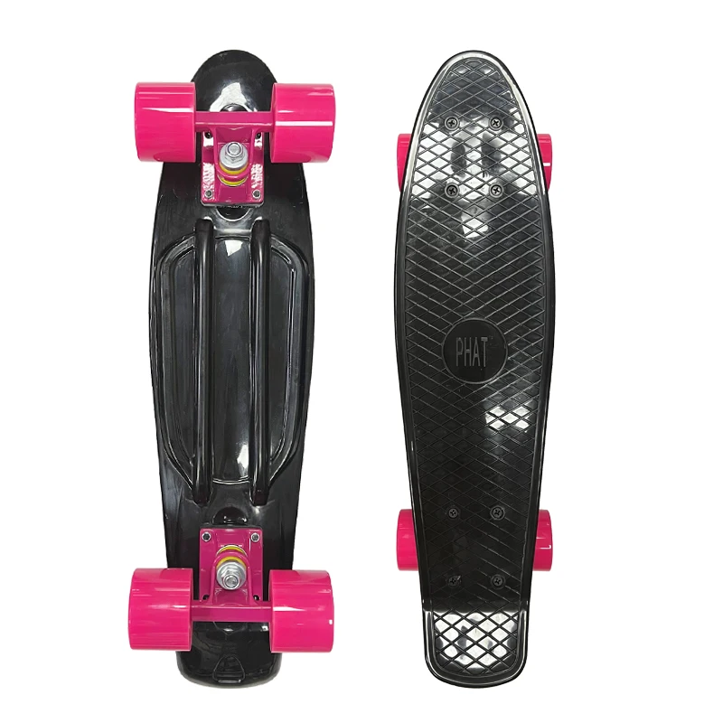 Best Selling 22 Inch Plastic Skateboard With Light Penny Board Fish Board For Kids