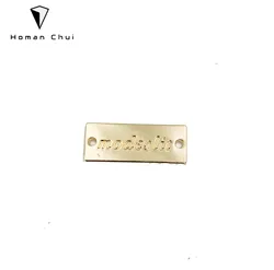 2020 new design metal label metal tag for clothing/hats/scarf