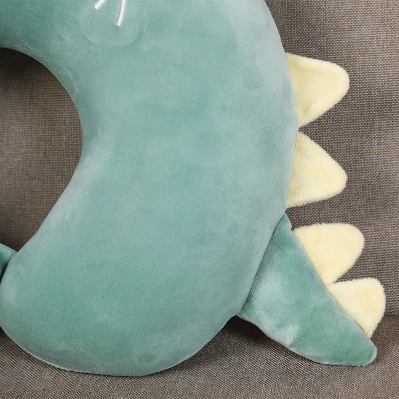 U Shaped Travel Pillow Car Flight Neck Pillows Super Soft Plush Fabric Support Headrest Nursing Cushion