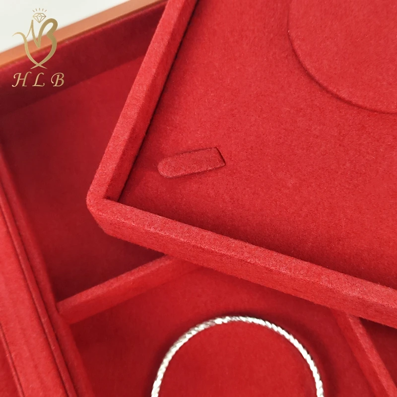 Factory custom wedding gifts box luxury necklace jewelry packaging box full set with unique fancy style