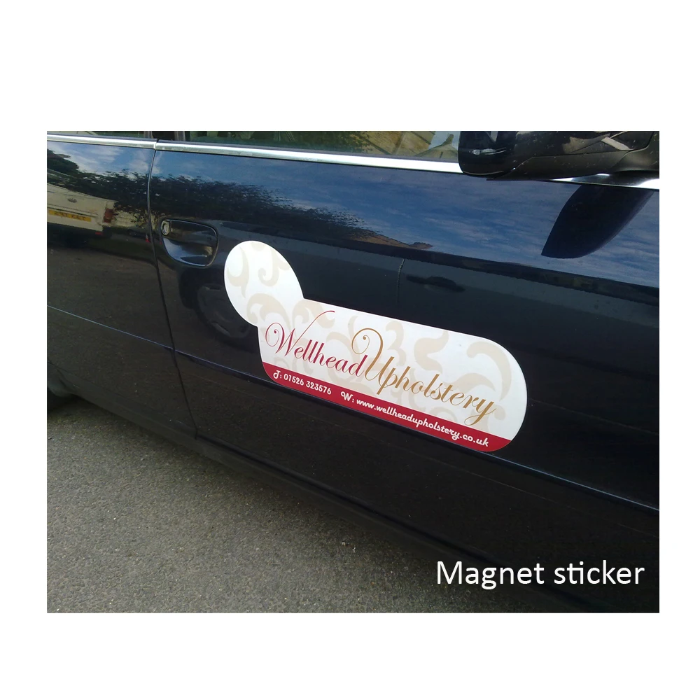 Bestful Signs Magnet auto Reflektierende Buchstaben aufkleber custom car magnetic bumper reflective letter sticker