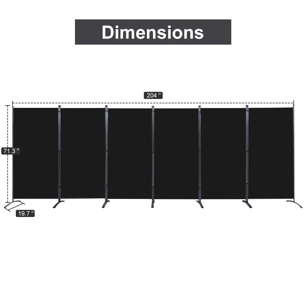 Custom Size Mobile Indoor Screens Room Dividers Folding Partition Privacy Screen Freestanding Room Divider