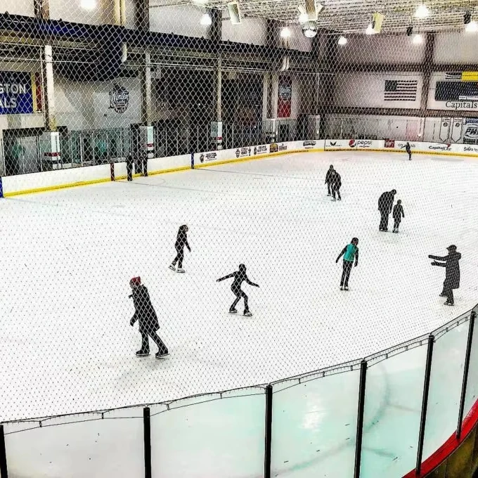 Synthetic Ice Hockey Rink Ice Hockey Dasher Boards Hockey Rink Wall, Aluminium Frame Dasher Board System
