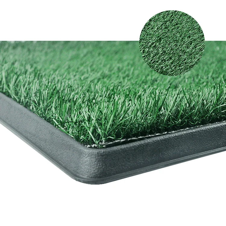 Artificial Grass Bathroom Mat for Puppies and Small Pets- Portable Potty Trainer Use/indoor Dog Toilet for Indoor and Outdoor