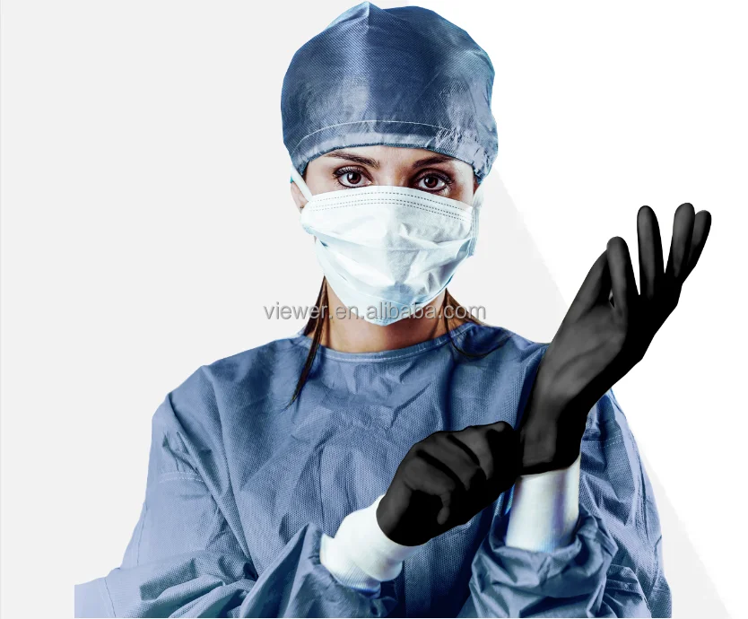 X ray Radiation Attenuating Surgical Lead free gloves