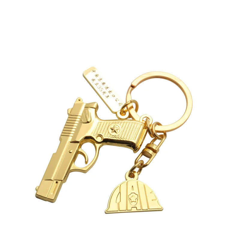  Высокая qualitybling с легким Рождественский подарок ключ chainsmetal брелки для ключей Мини Ракетница брелок 3d
