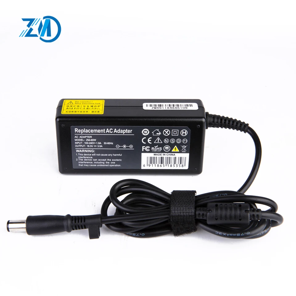 Лидер продаж 65 Вт 185 В 35a ноутбук адаптер для hp ноутбук замена зарядное устройство