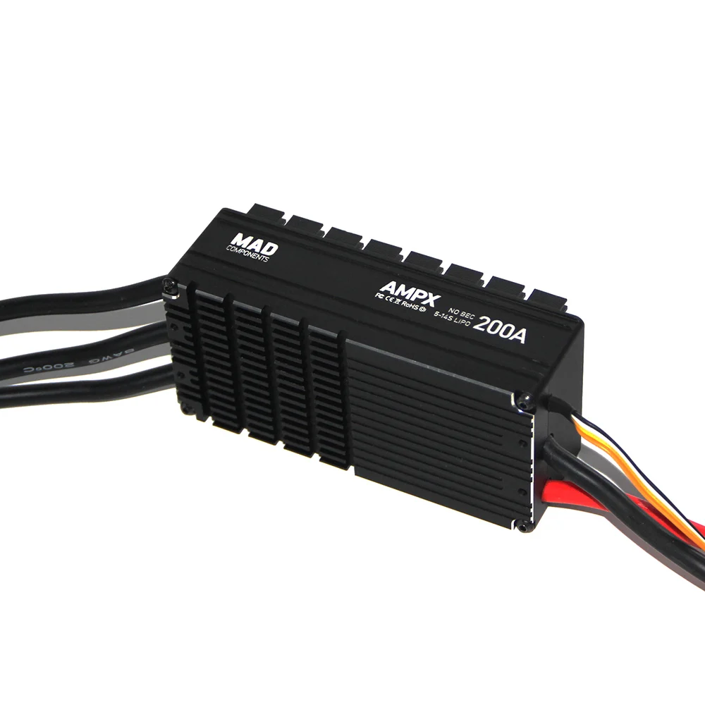 MAD AMPX 200A ESC 5-14S Multirotor Remote Control 200 Amp Drone Speed Controller ESC for drone motor
