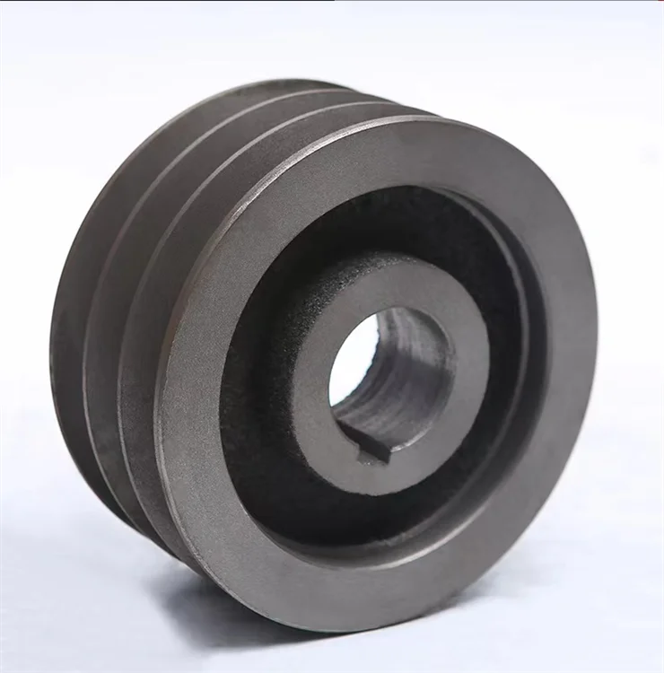Cast iron grooved V-belt drives belt pulley mechanical drive wheel