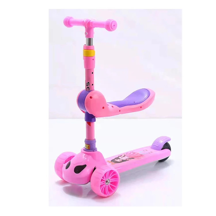 New Model 3 Wheel Balance Bike Adjustable Height Kids Scooter