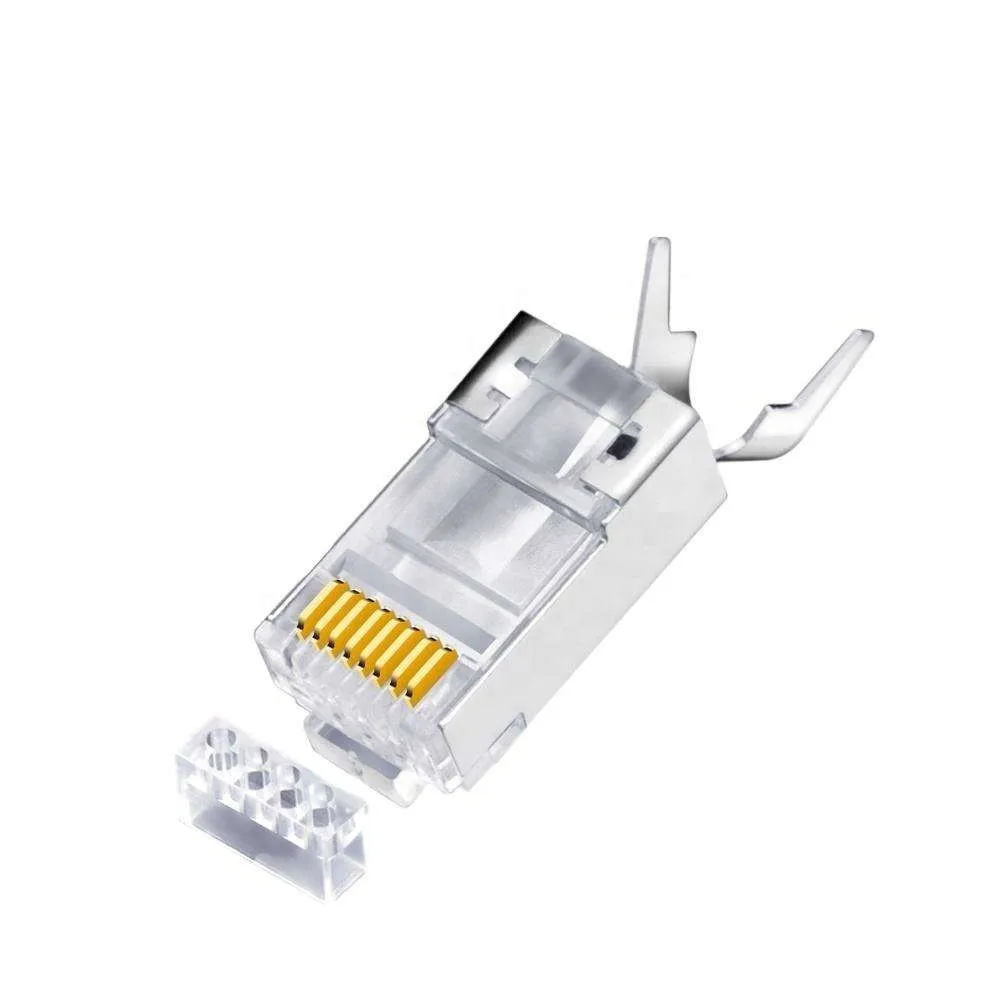 Wodexun Оптовая Продажа Лучшая цена мини-разъем сарай ftp Cat6 Cat5 Rj45 металлический 8 Pin Ethernet