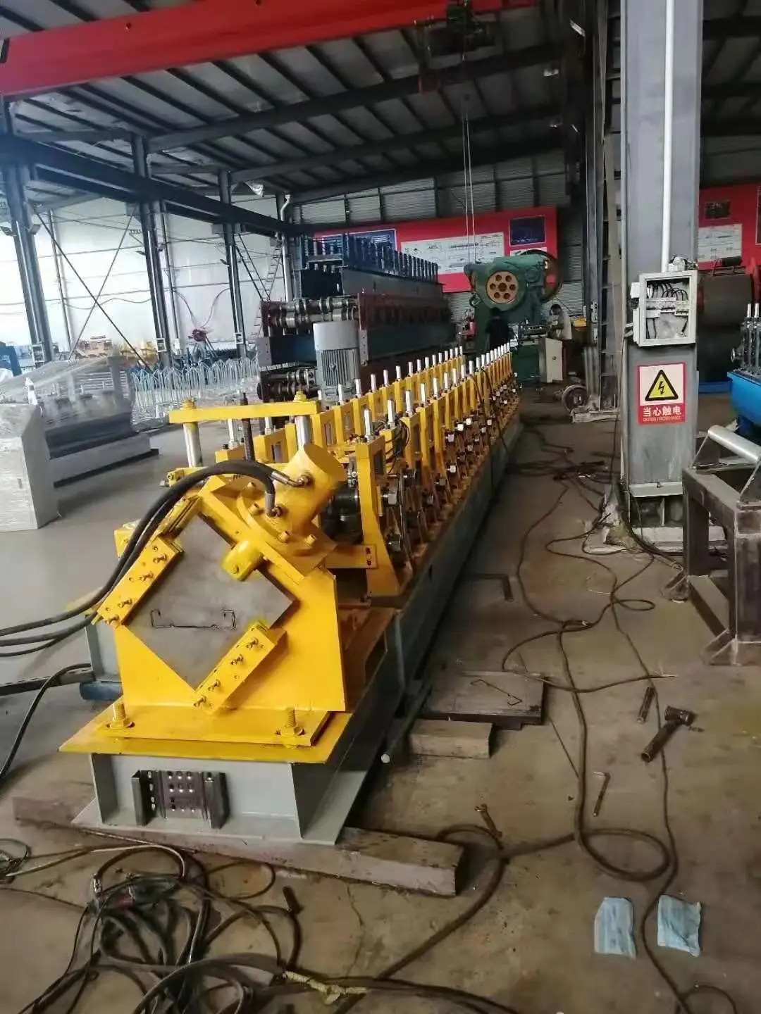 High Quality Scaffolding Plank Walking Board Plate Roll Forming Machine