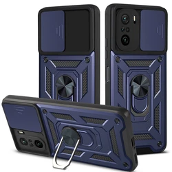 Hybrid Armor for Xiaomi Poco Phone Case Camera Protection Case for Poco F4 GT F3 GT X3 NFC X4 Pro 5G M4 Pro M3 Ring Stand Cases