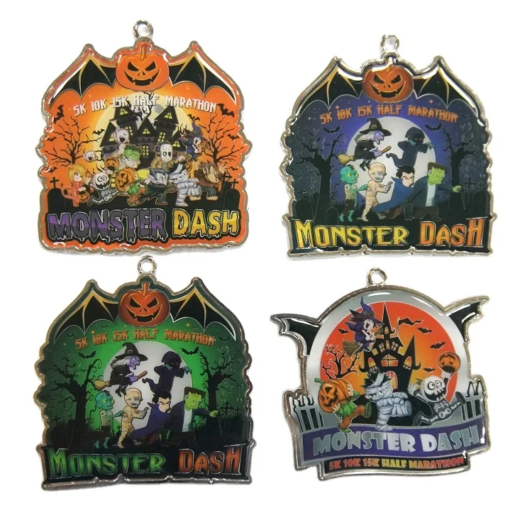 Эпоксидная наклейка, медаль, сувенир, подарок для хэллоуина, праздника