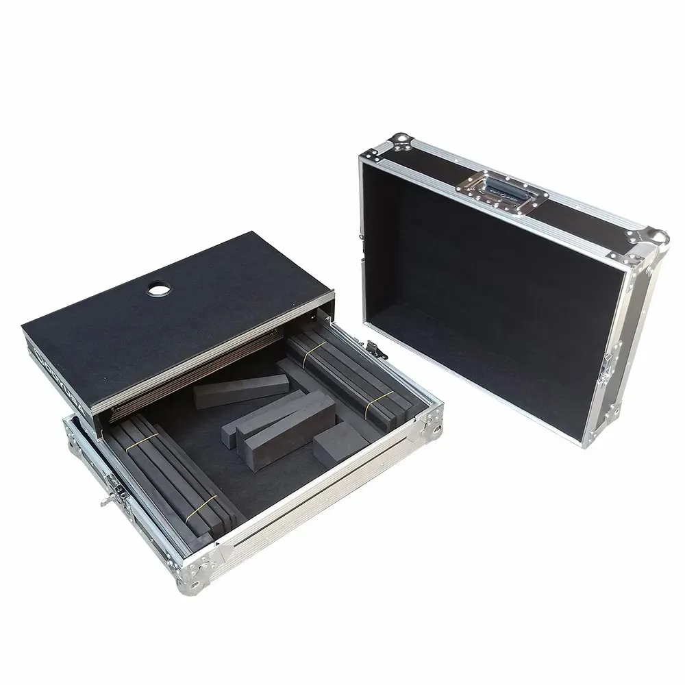 DJ Flight Case для Pioneer DDJ-1000 / SRT DDJ-SX3 и DDJ-FLX6 серии цифровых контроллеров W-LED раздвижных полок ноутбука