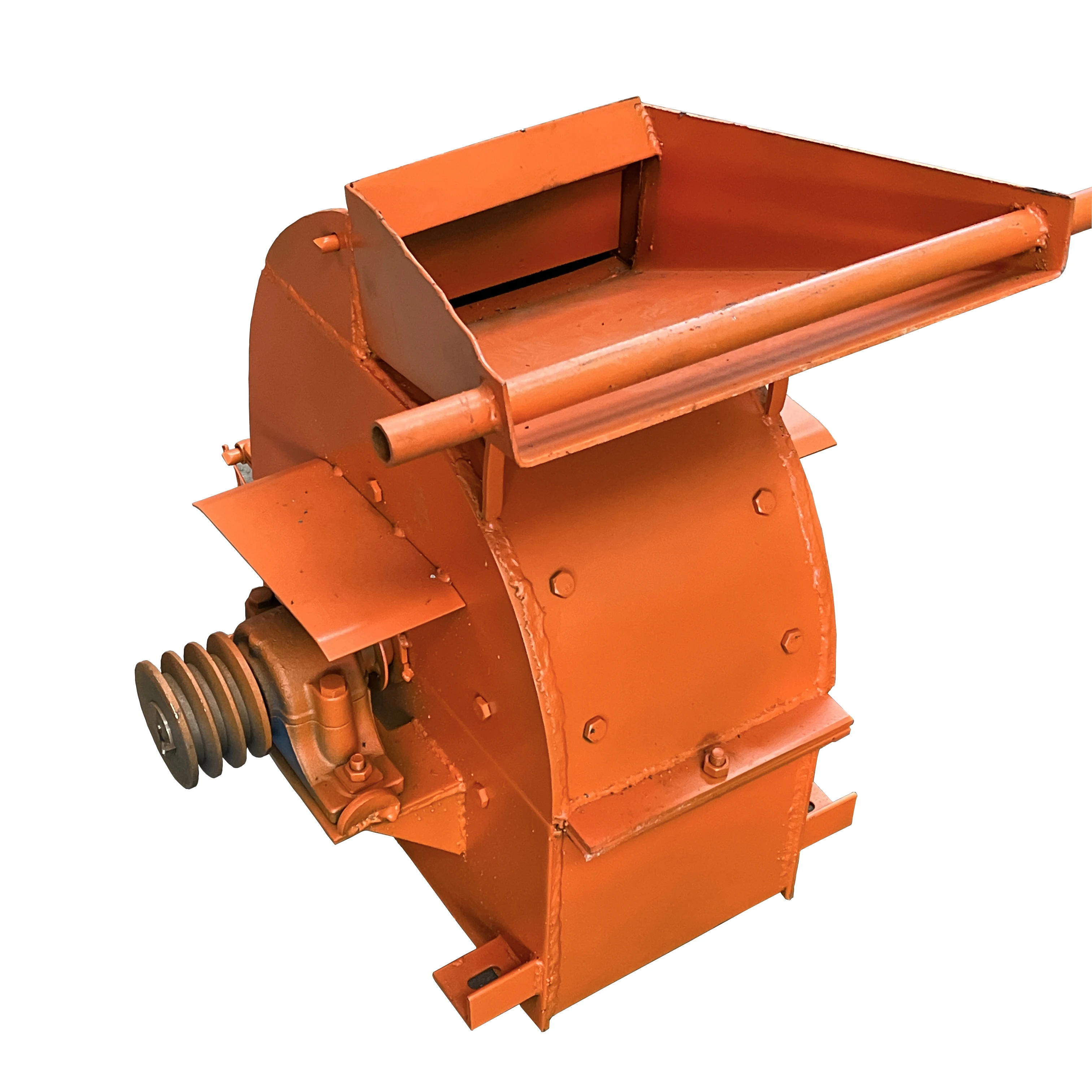 Pulley for hammer crusher grates parts glass diesel with conveyor mobile crusher machine with diesel granite mini equipment