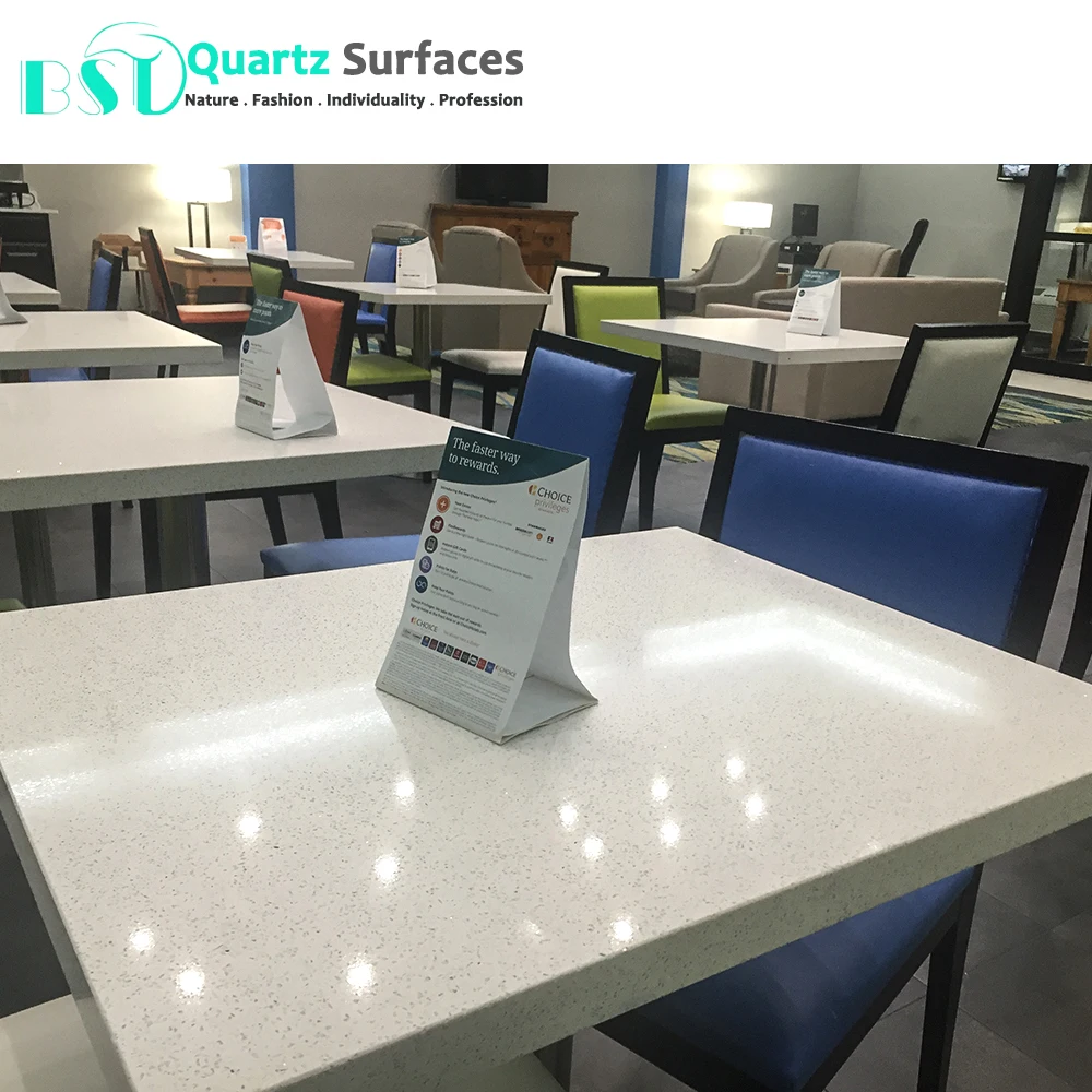 White Sparkle Quartz Stone Slab with Silver Metal Calcatta Gold Quartz 6mm-30mm thick Calacatta White